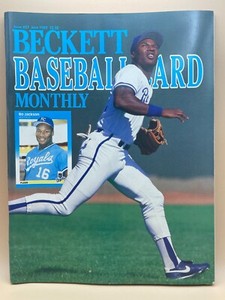 Beckett Baseball Card Monthly June 1989 Issue #51 Bo Jackson/Ellis Burks