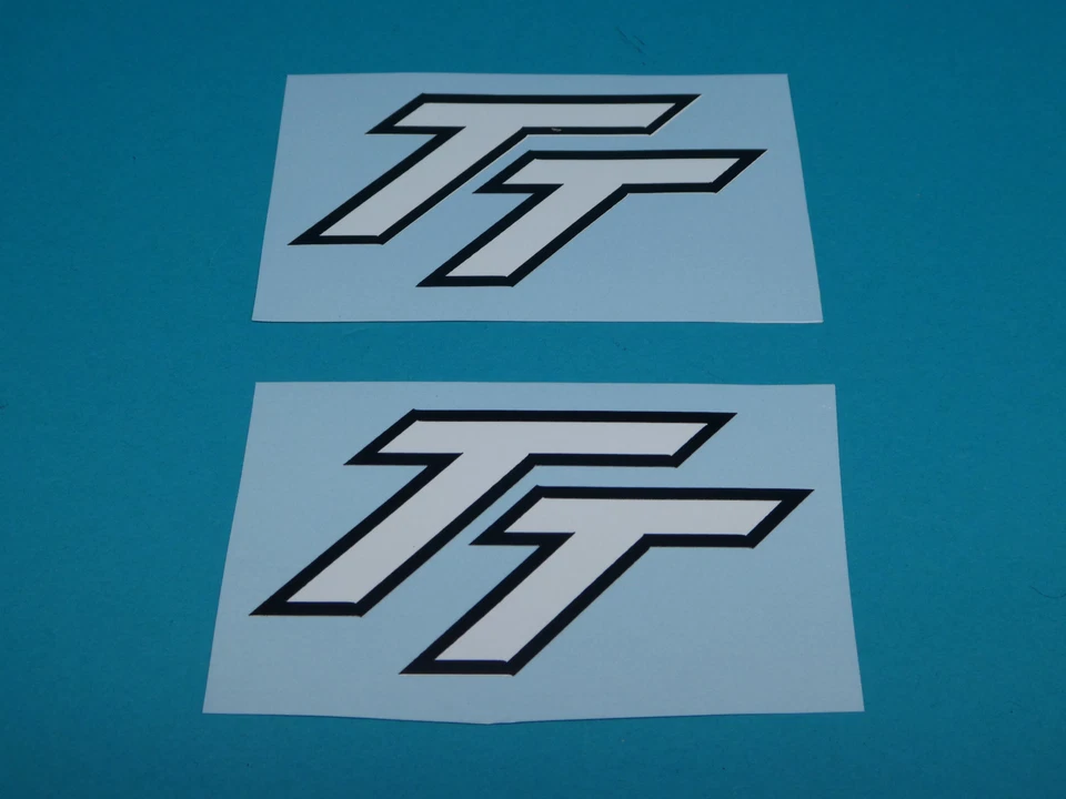 Zündapp Aufkleber Verkleidung Schriftzug Dekor TT schwarz weiß 530-21.103 NEU - Bild 1 von 1