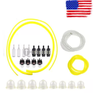 4 Sizes Tygon Fuel Filter Line Primer Bulb Kit For Small Engine Yard Machines - Picture 1 of 7