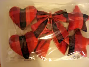 IKEA SNOMYS Tree Hanging Decoration Christmas Ornaments Red Assorted SNÖMYS NEW - Picture 1 of 6