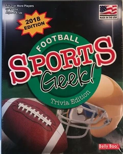 Sports Geek! - Football Trivia Edition - 2018 - Made In The USA - Brand New - Picture 1 of 2