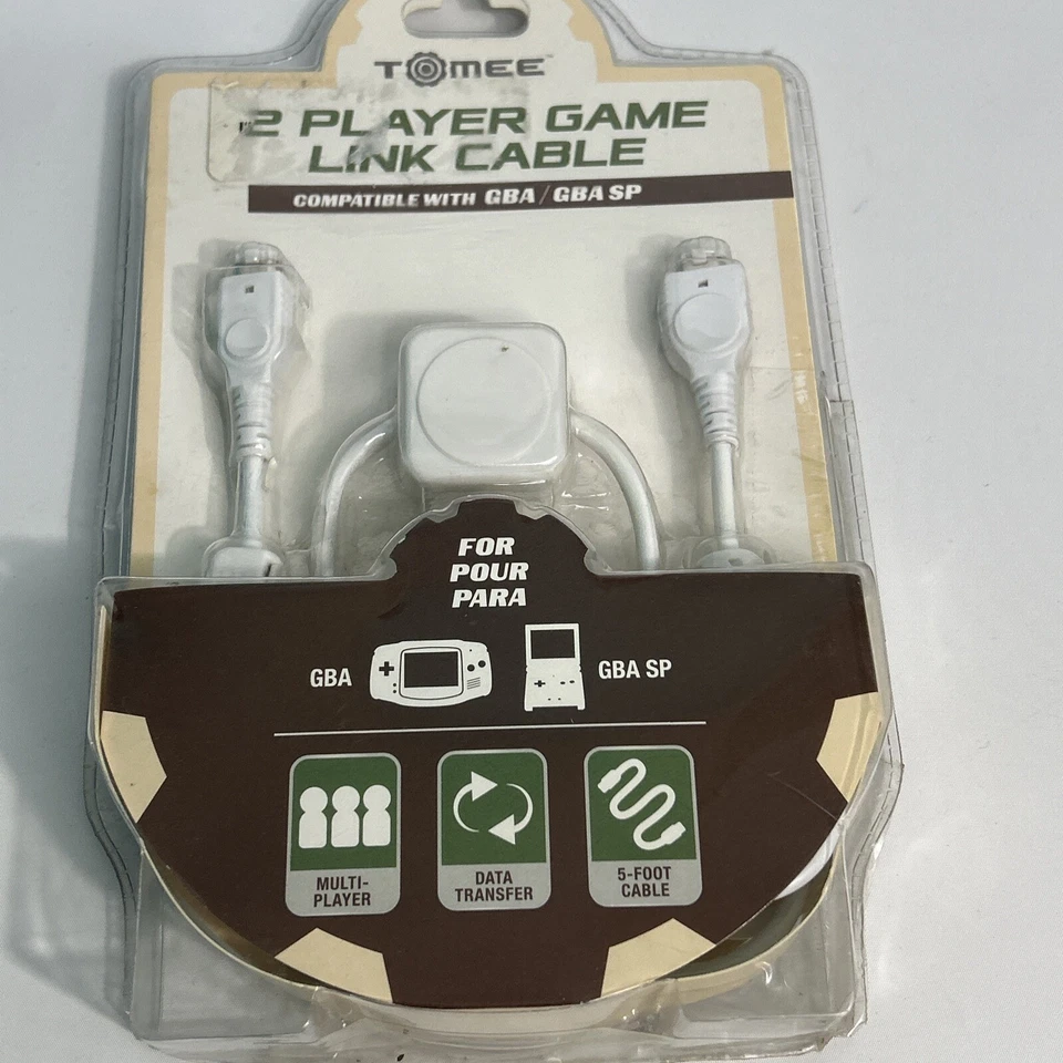 Tomee 2 Player Link Cable For Game Boy Advance SP/Game Boy Advance - Image 1 of 4