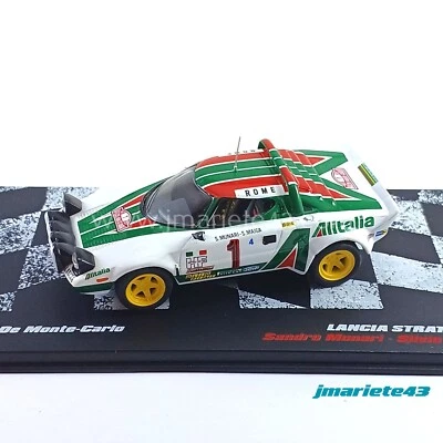 Lancia Stratos #1 S. Munari - S. Maiga Montecarlo 1977 1:43 - Photo 1/4