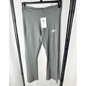 Nike Girls' Youth Sportswear Favorites Swoosh Flare Leggings Pants Large (12-13) - Picture 1 of 5