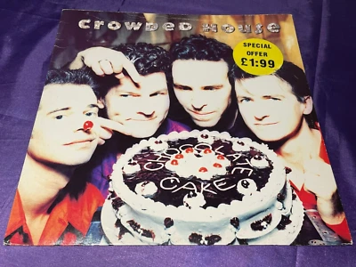 Crowded House - Chocolate Cake - Vinyl Record 12" Single - 1991 Capitol Records - Image 1 of 4