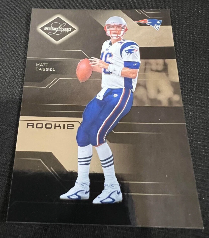 MATT CASSEL New England Patriots 2005 Leaf Limited #189 Rookie Card RC #244/250 - Image 1 of 1