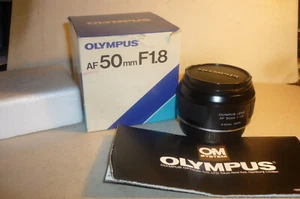 Objektiv - lens Olympus OM System AF 1,8/50 ! - unbenutzt - neu ! - Bild 1 von 3