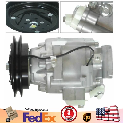 New A/C Compressor Replacement for Kubota Tractor M105S M105X M125X M4900 M5700 - Image 1 of 4