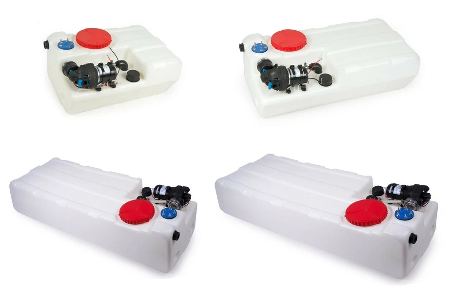 Wassertank 12V Pumpe 8 / 12,5 L/min Frischwasser-Tank Boot Trinkwasser-Tank Tank - Bild 1 von 1