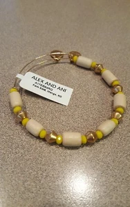 Alex and Ani Palm, Mango Rafaelian Gold Charm Bangle New  - Picture 1 of 1