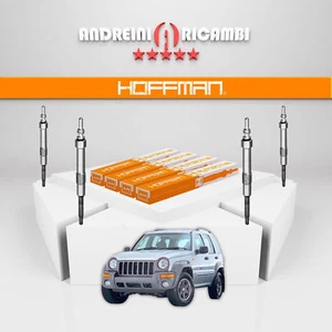 KIT 4 CANDELETTE JEEP CHEROKEE KJ 2.8 CRD 120KW 163CV 2007 -> GN055 - Foto 1 di 3