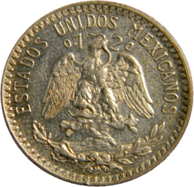 Moneda de 20 centavos de plata México 1939 (0752) Foto 1 de 2