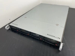 Supermicro 1U Dual XEON 4xSAS D2 BLK SYS-6014P-32B (11510) - Picture 1 of 10