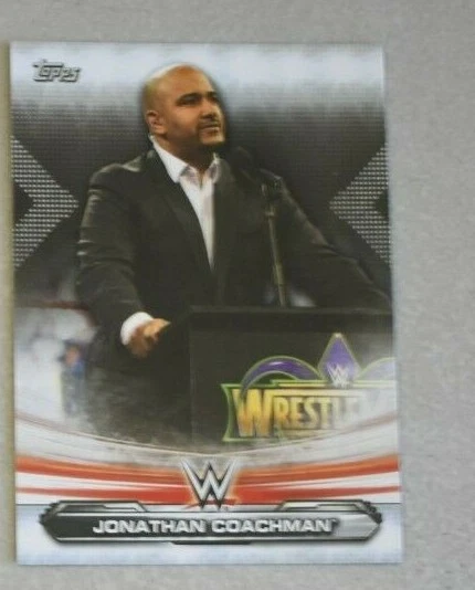 2019 WWE Raw Jonathan Coachman #36 - Image 1 of 1