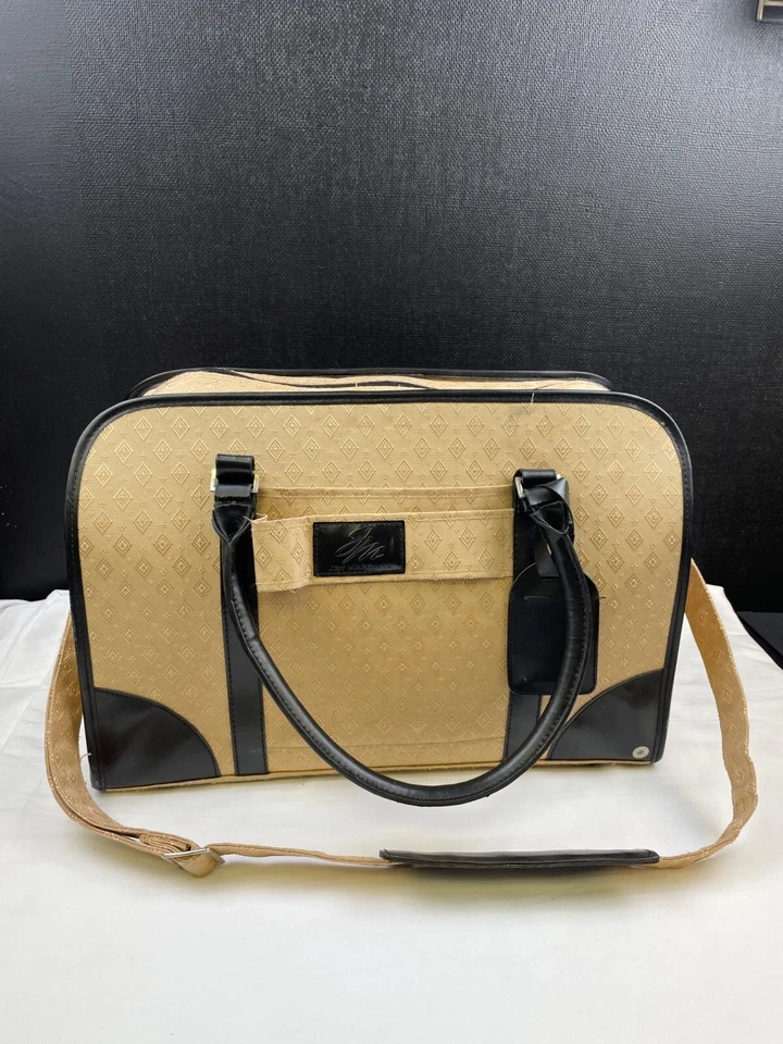 Bolso de mano Joy Mangano para mujer tostado/negro/equipaje pequeño SKU 3747 Foto 1 de 4