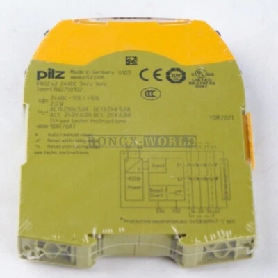 750102 NEW PILZ PNOZ s2 24VDC 750102 Safety Relay - Image 1 of 3