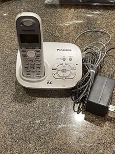 Panasonic KX-TG6321S Cordless Phone Base, Answering System and Handset DECT 6.0 - Picture 1 of 9
