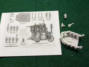 Warhammer Fantasy Empire Von Zeppel Steam Tank Conversion Kit w/crew -Very Rare - Picture 1 of 3