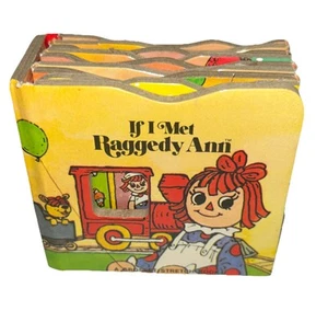 IF I MET RAGGEDY ANN Book EVE WITTE 1978 Grosset Stretch Book - Picture 1 of 16
