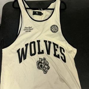 Darc Sport Wolves Gym Tank Top Herren L Coachella Off White Sample - Bild 1 von 6