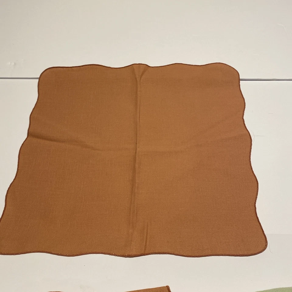 Cloth Napkins Set of 8 Rusty Brown - Image 1 of 1