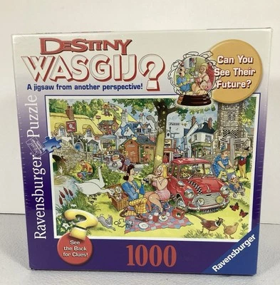 Destiny Wasgij? 1000 Pc Puzzle Picnic Time 15974 Ravensburger Germany Sealed - Image 1 of 4