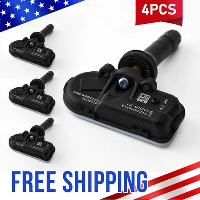 4PCS TPMS TIRE PRESSURE SENSOR FOR DODGE RAM 1500 2500 3500 434MHz 68249197AA Foto 1 de 4
