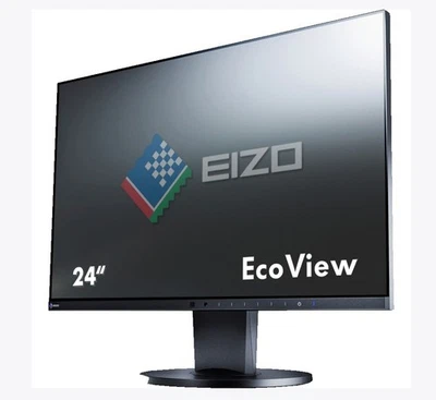 EIZO EV2450-BK FlexScan 23.8 Zoll LED Monitor - Schwarz - WIE NEU - Bild 1 von 4