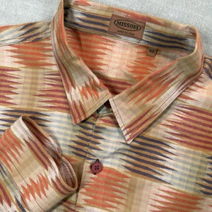 Vintage Missoni Shirt Mens 52 XL Aztec Southwestern Long Sleeve Designer Italy - Picture 1 of 16