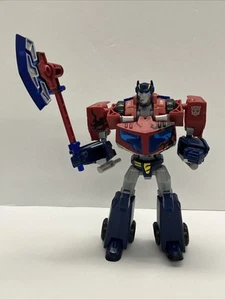 TRANSFORMERS Animated (2008) Battle Begins OPTIMUS PRIME [100% COMPLETE] - Picture 1 of 10