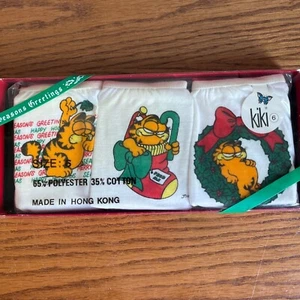 Vintage Garfield Underwear Women's Size 6 Christmas KiKi Bikini NOS Rare - Picture 1 of 4