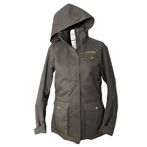 DNA DESCENTE NORTH AMERICA Women’s M Ski Snowboard Jacket Hooded Gray Insulated - Picture 1 of 12