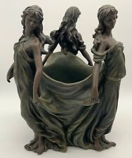 Vintage Three Muses Planter Crosa 13.5"H