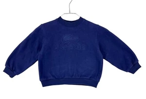 LACOSTE Crew Neck Jumper Sweatshirt Pullover Kid's Boy's Size 4 y.o - Picture 1 of 9