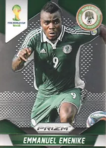 2014 Panini Prizm World Cup #153 Emmanuel Emenike - Picture 1 of 2