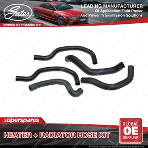 Gates Heater+Radiator Hose Kit for Toyota Hilux LN106 2.8L 3L 60kW 88-97 with PS - Picture 1 of 2