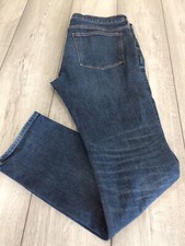 MEN'S REISS TAPERED SLIM JEANS 36" WAIST X 32" LEG BLUE