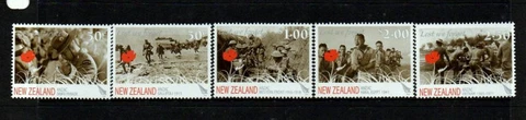 NEW ZEALAND ANZACS - 2008 1ST. SERIES SET - MINT NEVER HINGED Cover