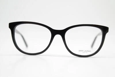 Lunettes Saint Laurent SL 504 Noir Blanc Ovale Monture De Lunettes Neuve - Photo 1/4
