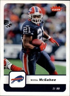 2006 Fleer #10 Willis McGahee Buffalo Bills - Image 1 of 2