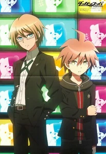 póster promocional Danganronpa Dangan ronpa Makai Ouji Devils and Realist anime Naegi - Imagen 1 de 2