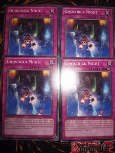 YU-GI-OH! COM NUIT FANTÔRUSE GHOSTRICK NIGHT PRIO-EN074 (PLAYSET DE 4 ) NEUF ED1 - Picture 1 of 1