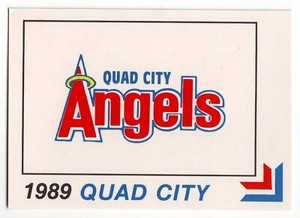 1989 Best Quad City Angels Minor League Checklist #31 - California Angels