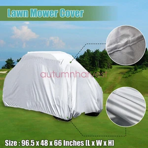 Lawn Mower Cover Waterproof Heavy Duty UV Protector for Push Mower FitUniversal - Picture 1 of 19