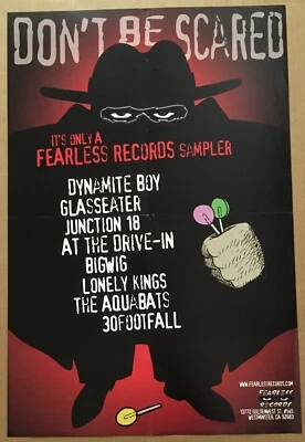AT THE DRIVE IN Glasseater DYNAMITE BOY  Rare PROMO POSTER for 2001 CD 16x24 - Image 1 of 2