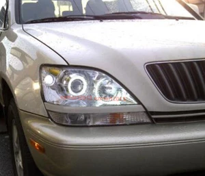 for LEXUS RX300 RX350 RX400h 04-08 Toyota Harrier 03-12 Switchback halo ring DRL - Picture 1 of 15