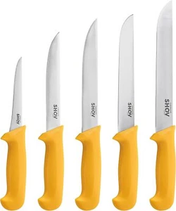 Shov Küchenmesser Set – Premiumqualität | Profi Küchenmesser Kochmesser 5 Stück - Bild 1 von 7