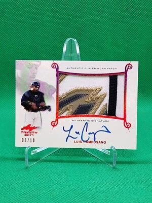 2017 Leaf Trinity /10 Luis Campusano Patch Auto - Image 1 of 2