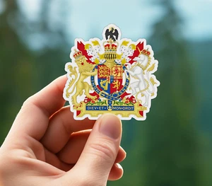 New - The coat of arms of the United Kingdom Vinyl Sticker Decal - Picture 1 of 5