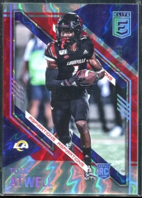 2021 Panini Donruss Elite Tutu Atwell /499 RC #131 Los Angeles Rams - Image 1 of 3